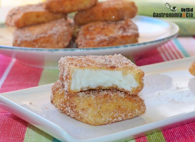 Leche frita casera