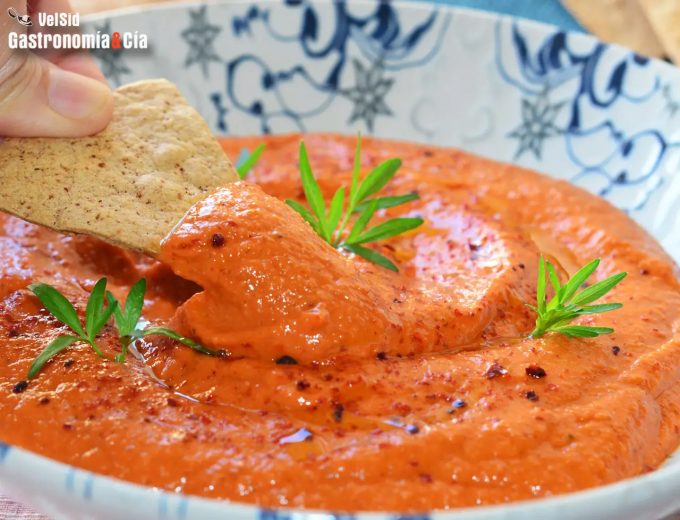 Recetas de salsas con pimientos asados