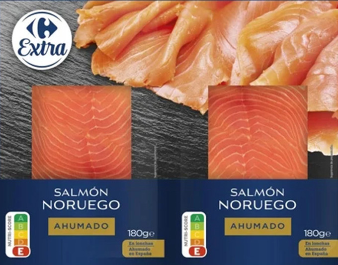 Salmón Carrefour