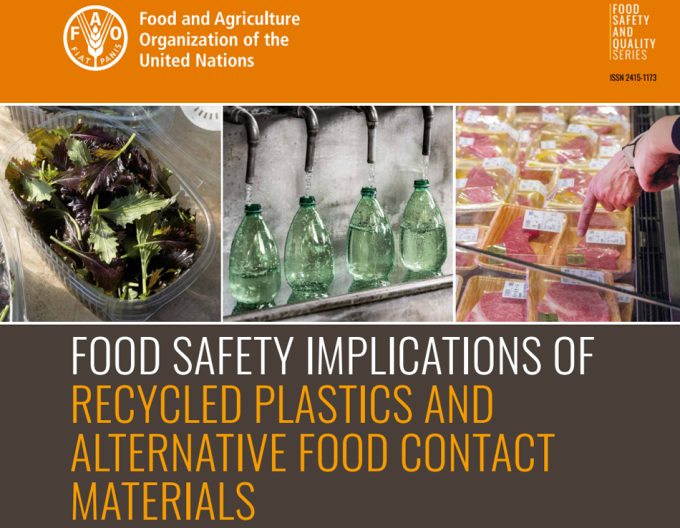 Cuidado con los envases de plástico reciclado para los alimentos