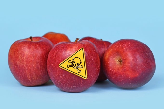 Riesgos por los residuos de pesticidas en los alimentos