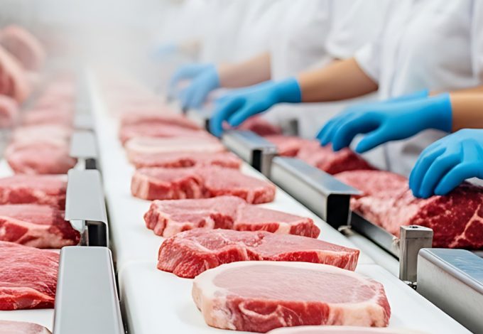 Procesamiento industrial de la carne