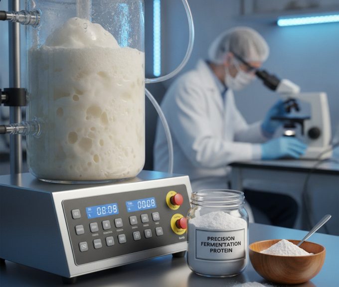 Edulcorantes con fermentación de precisión