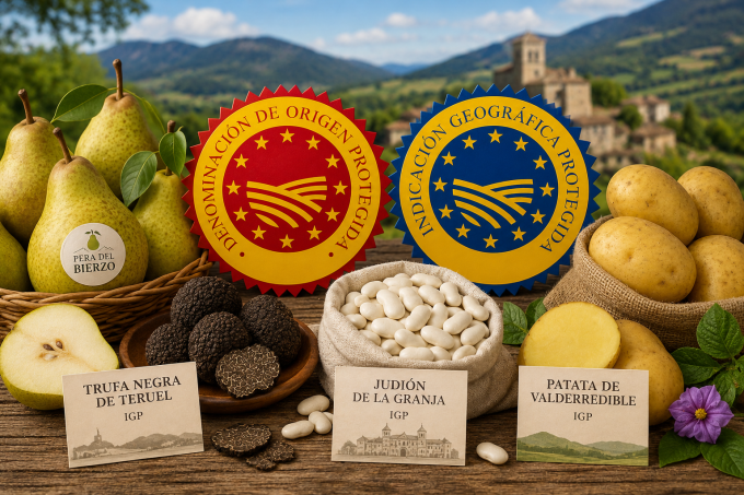 Nuevas D.O.P e I.G.P en España