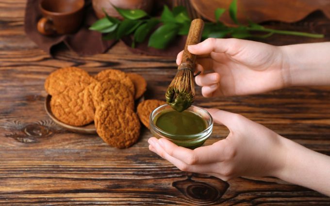 Galletas hojicha