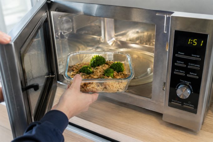 Recalentar correctamente las sobras de comida