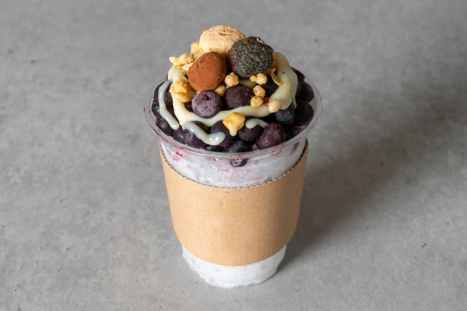 K-Cafe sweet potato latte