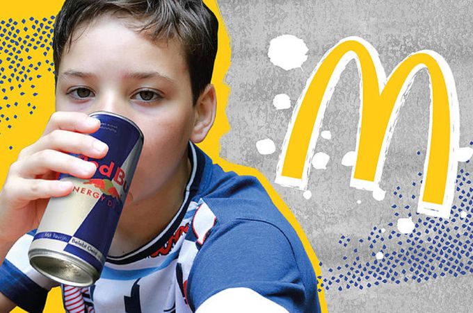 Campaña de Foodwatch por McCafé Energizer con Red Bull