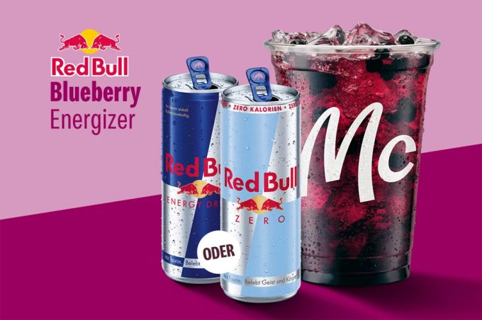 McCafé Energizer con Red Bull