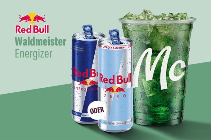 McCafé Energizer con Red Bull