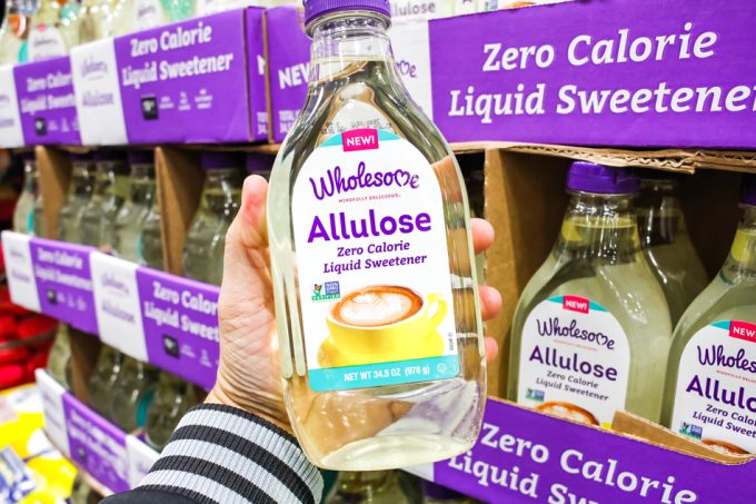 Productos alimenticios con alulosa