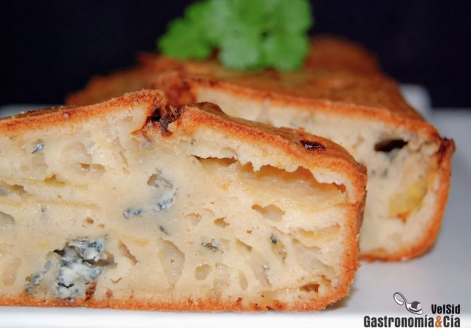 Cake de queso azul