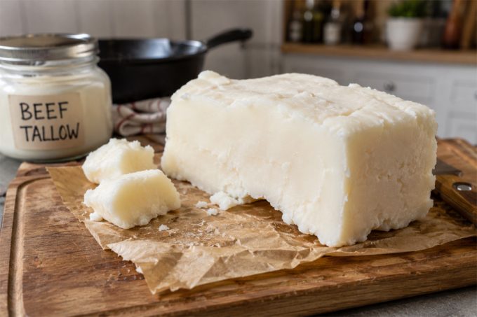 Grasa de vacuno de la zona que rodea los riñones
