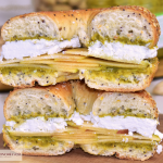 Sándwich, bocadillo, bagel