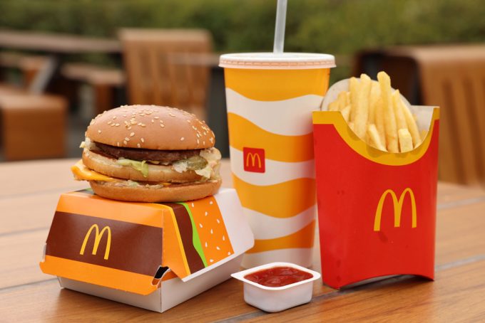Comida rápida y productos químicos
