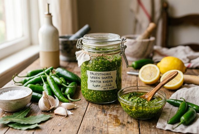 Salsa shatta verde