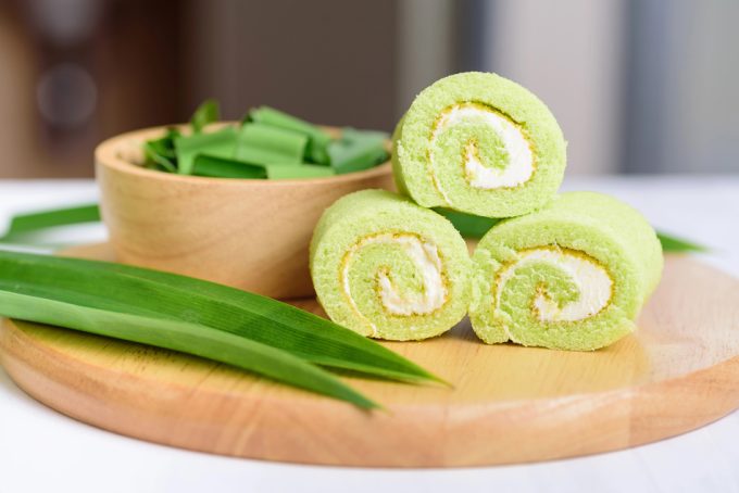 Postres con pandan