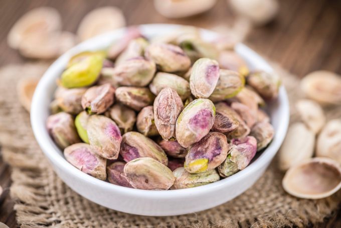 Pistachos pelados
