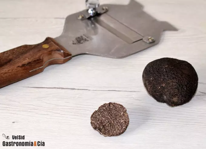 Canelones con bechamel y trufa negra