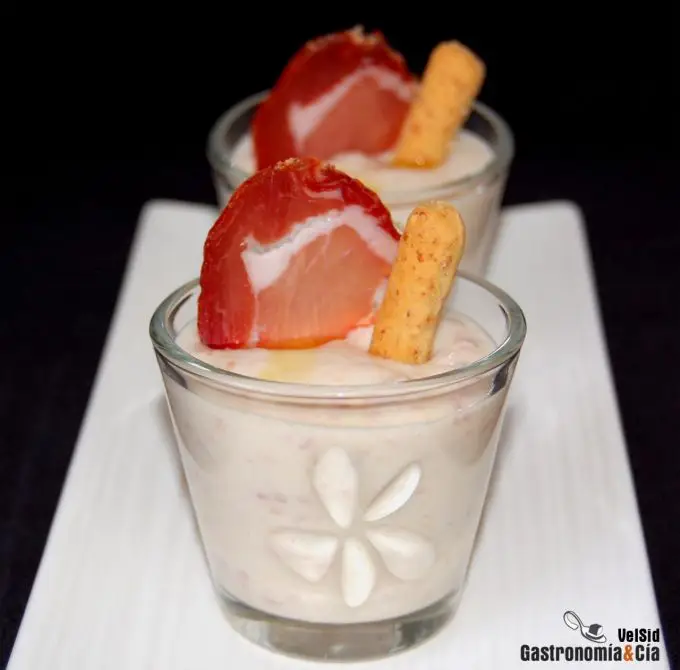 Crema de lomo ibérico