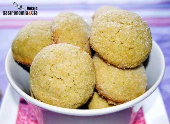 Galletas de pistacho