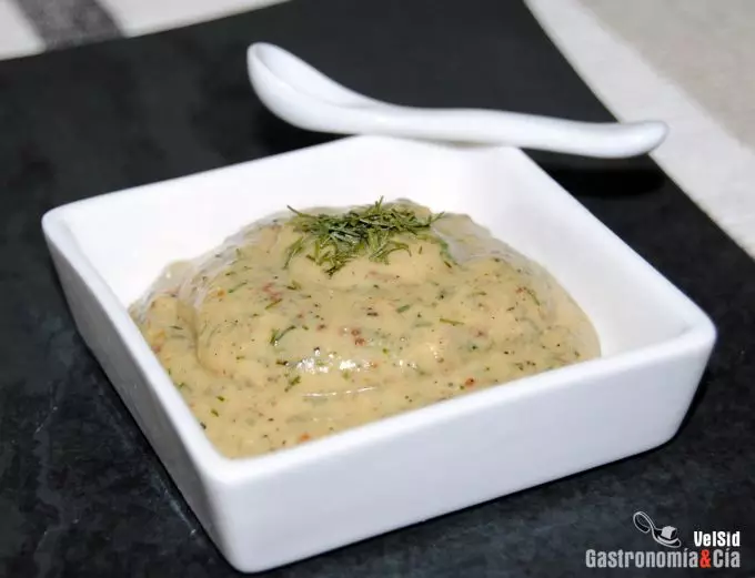 Salsa de mostaza y eneldo