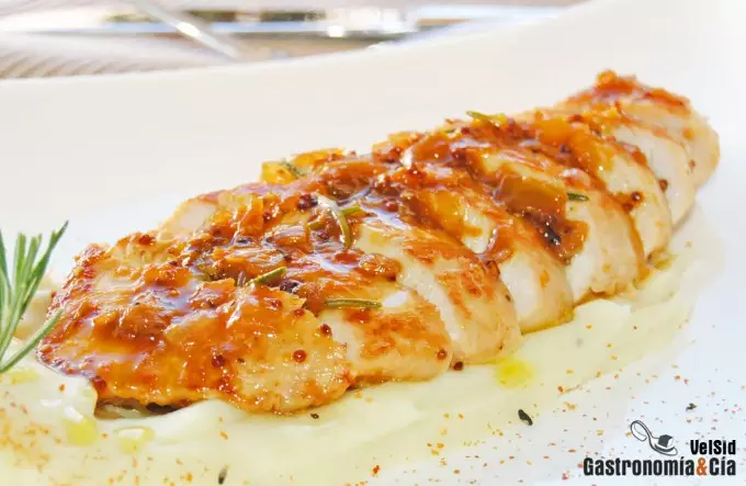 Receta de Solomillo de pavo a la naranja