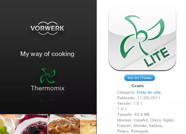 Recetas de cocina con Thermomix 