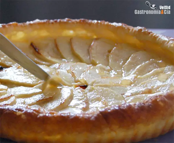 Napar con mermelada de albaricoque